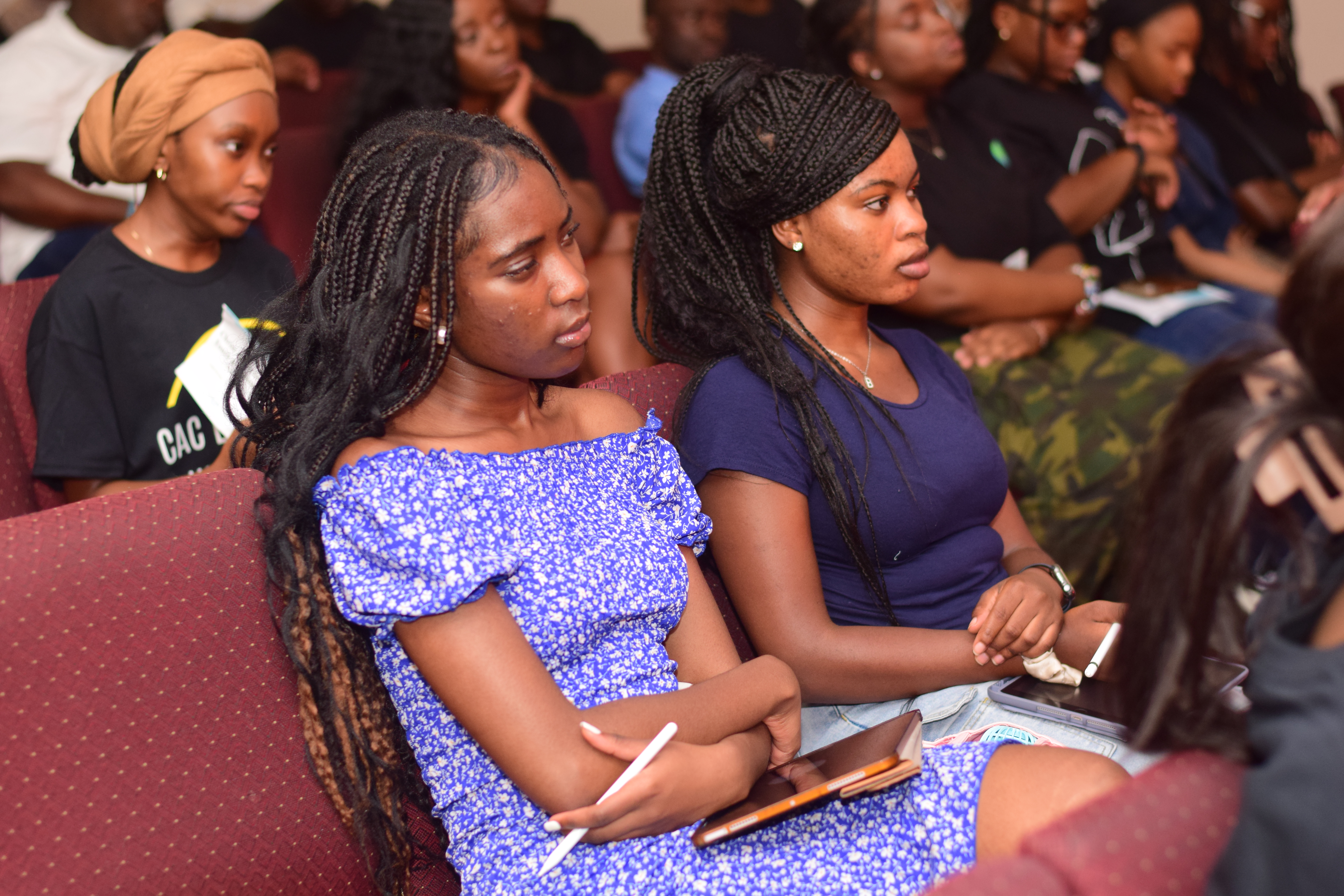 Church members serving the community